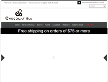 Tablet Screenshot of chocolatblu.com